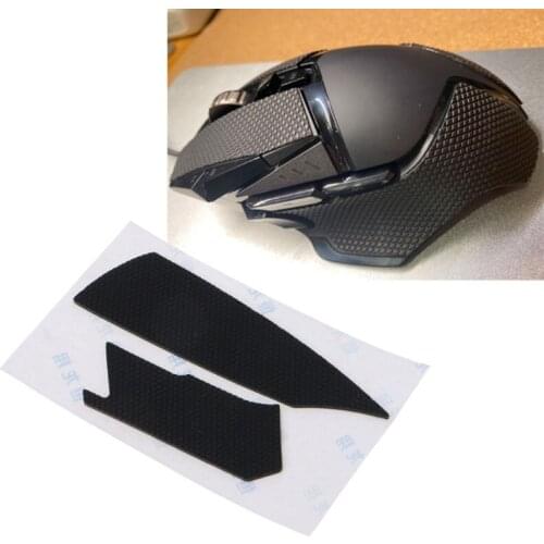 LX9B Handmade Gaming Mice Sticker Suck Sweat Ultra-thin Gaming Mouse Skins Two Sides of G502 Wired/Wireless Mouse