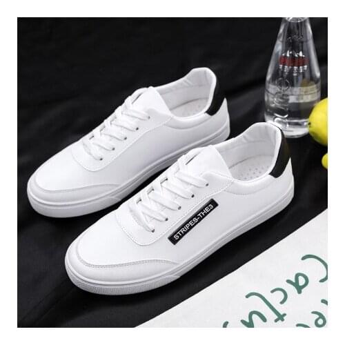 Men shoes 2020 fashion casual students white board shoes men trend of breathable canvas shoes men sneakers