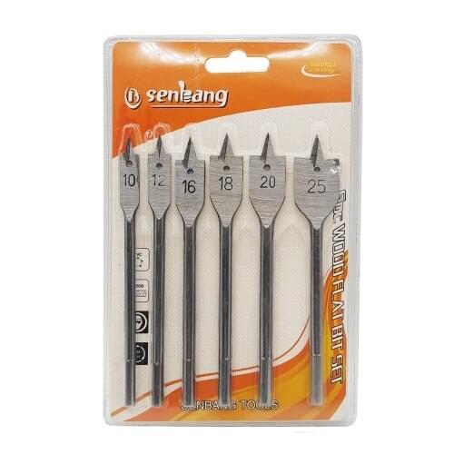 Senbang 6 Piece Leaf Drill Bit Kit 461491924