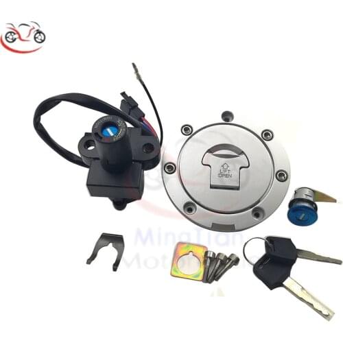 Motorcycle Ignition Switch Oil Fuel Gas Tank Cap Cover Seat Locks Key Set For Honda CBR600 CBR 600 F2 F3 1991-1998 1997 1996