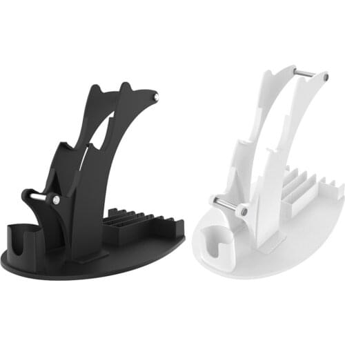 Game Controller Stand 3 in 1 Dual Game Controller Headphone Holder for PS5 PS4 Xbox Series X One Universal Design Gamepad Holder