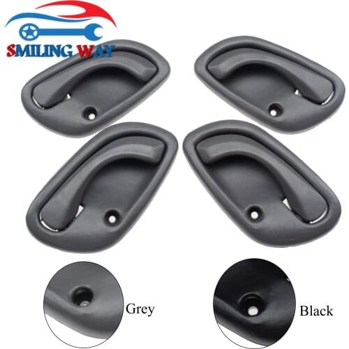 SMILING WAY Inside Door Handle Front Rear Left Right 4pcs For Suzuki Esteem 1995-2002, Grand Vitara 1999-2005, Vitara 1999-2004