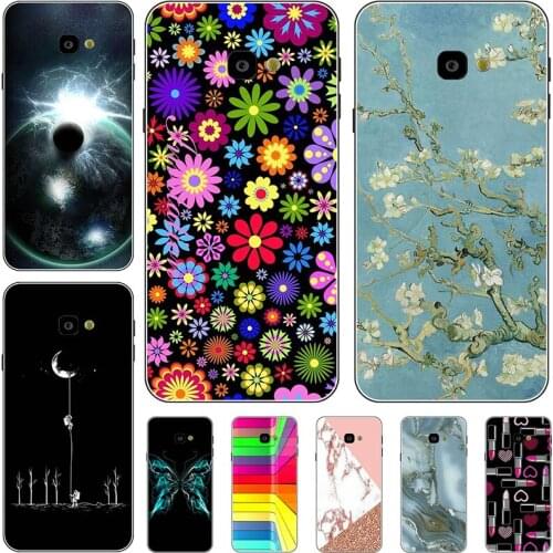 Silicone Cover For Samsung Galaxy J4 Core SM-J410F Case Soft TPU Protective Phone Back Case Cartoon Bumper Shell