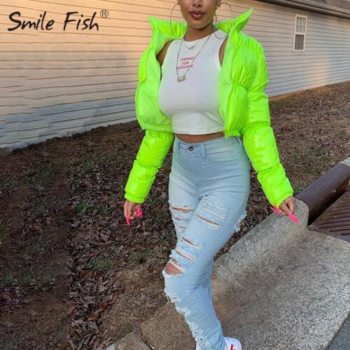 Женские зимние парки SMILE FISH China At AliExpress