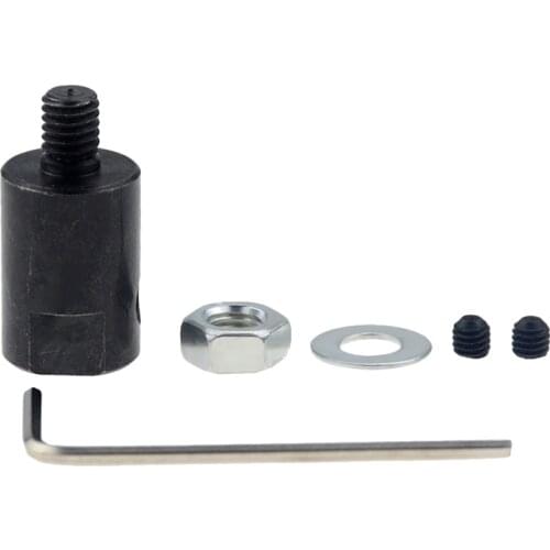 1pc M6 3.17/4/5/6/8mm Axle Motor Shaft Coupler Sleeve Saw Blade Coupling Chuck Adapter