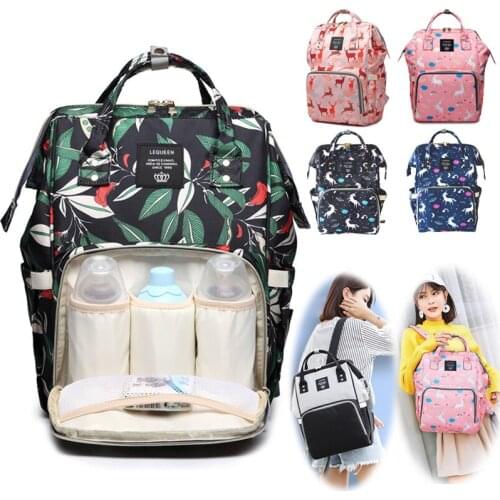 Mommy diaper bag fashion Maternity Nappy Bag Large Capacity Travel Backpack waterproof Desinger large diaper bag Baby Care