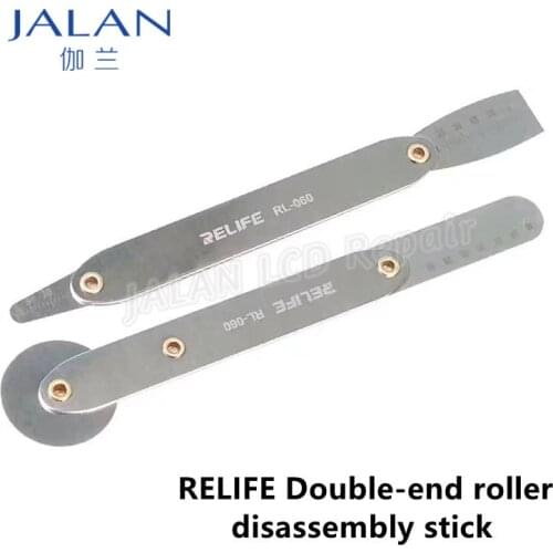 RELIFE 060 Super Thin Roller Double-end Disassembly Stick Opening Tool For Edge Screen Glass Cutting Middle Frame kit