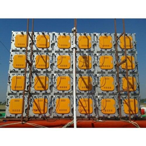 Technology product 2018 hanging cabinet for rental P2.5 slim light pole led screen