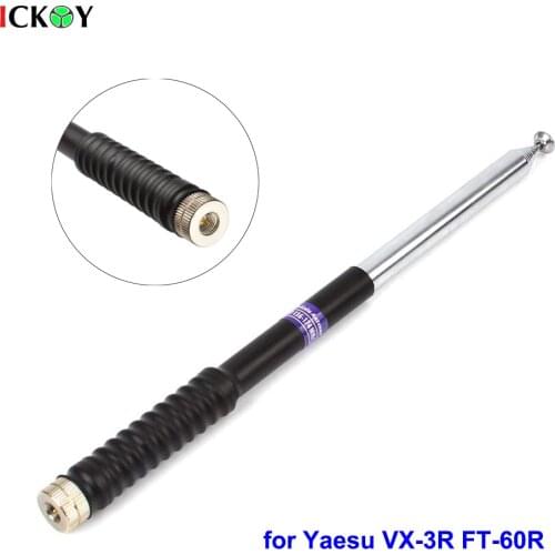 Telescopic Antenna SMA Male VHF 136-174MHz for Yaesu VX-3R FT-60R VX-8D VX-2R UV-3R PX-2R TH-UV3R ZT-2R Accessories