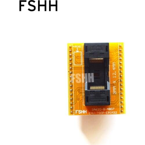 TSOP32 to DIP32 Programmer Adapter CNV-TSOP-EPIM32S SA620-B-4807s01 Test Socket Adapter 648A0322211 648A32-01 with PCB socket
