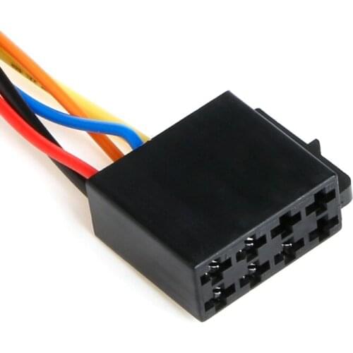 Universal Female ISO Wiring Harness Car Radio Adaptor Connector Wire Plug Kit E7CA