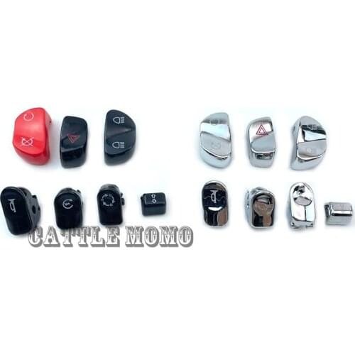 ABS Motorcycle Handlebar Turn Control Switch Cover Button Cap Kit For Victory Croce Paese Roads Magnum SX Boardwalk 4011357-067