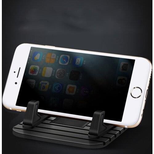 Phone Holder for Car, Car Phone Mount Silicone Phone Car Dashboard Car Pad Mat Various Dashboards, Anti-Slip Desk Phone Holder