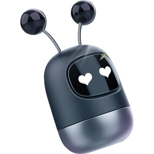 Car Perfume Air Freshener Cute Robot Car Diffuser Solid Aromatherapy Air Vent On T21E