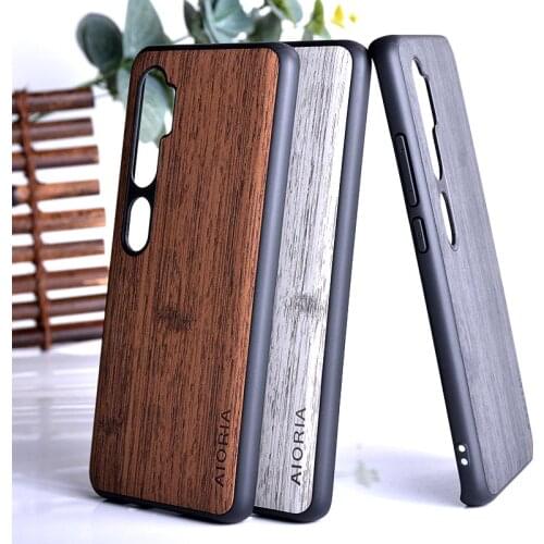 Bamboo Like case for Xiaomi Mi Note 10 pro Good touching feel anti finger print No dirty coque fundas for xiaomi mi note 10
