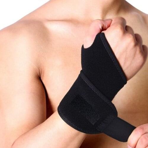 Wrist Guard Band Brace Support Carpal Tunnel Sprains Strain Gym Strap Sports Pain Relief Wrap Bandage lightweighted