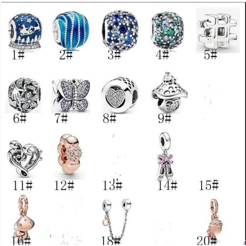 Autumn New 925 Sterling Silver Queen & Regal Crown Dangle Charm Beads fit Original fashion Bracelets Women DIY Jewelry