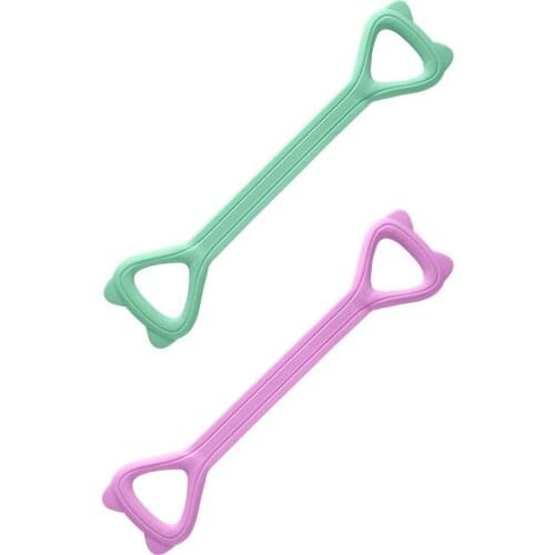 Gym Yoga Fitness Resistance Band Elastic Training Silicone Pull Rope Fitness Equipment for Safety Working-out Sports Fitness