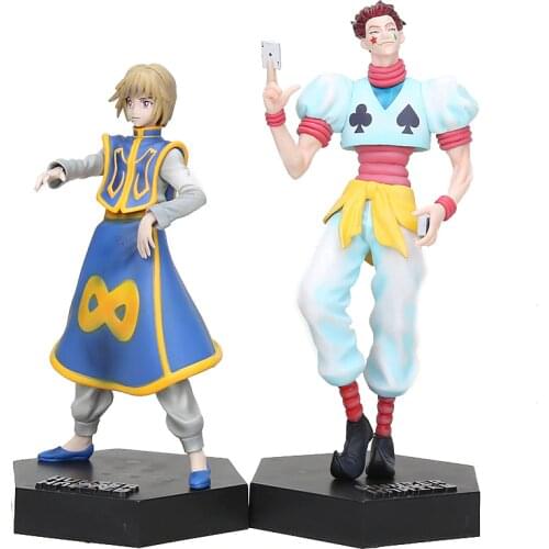 2pcs 1pcs Anime Hunter x Hunter Figure vol.5 Gon Freecss Killua Zoldyck Kurapika Hisoka figure Hunter x Hunter Killua Model toys