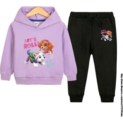 Boys Clothing Sets Child 1-7 Years Birthday suit Paw Patrol Girls Tracksuits Kids Brand Sport Suits Hoodies Top +Pants 2pcs Set