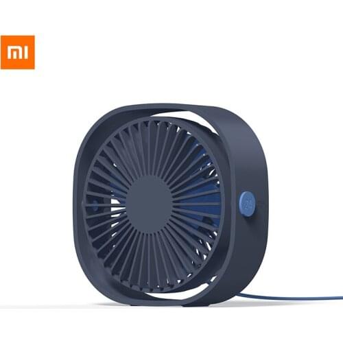 New Xiaomi Mijia 3life USB Desktop Fan 3-Speed Variable Speed 360 Degree Rotating mini fan 3 colors Cooling Fan