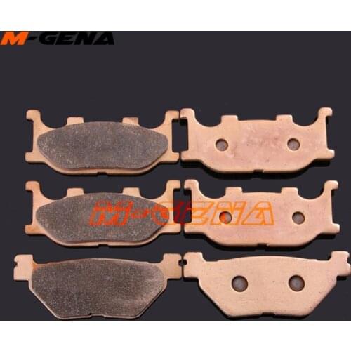Motorcycle metal sintering brake pads For T-MAX500 TMAX500 TMAX 500 XP500 2001 2002 2003 01 02 03
