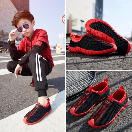 Men Running Sport Shoes Boys Casual Mesh Shoes Sneakers Fashion Children Camouflage Breathable Soft Non-slip Lightweight Shoes