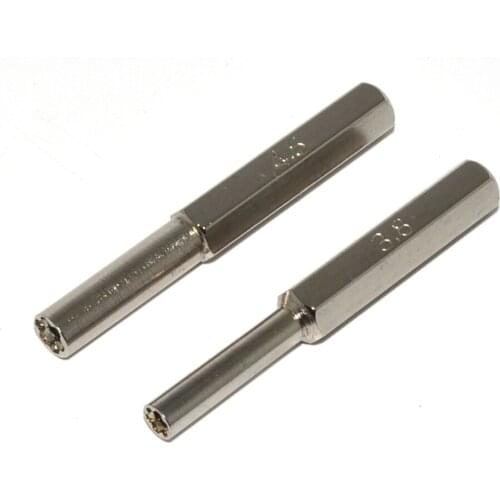 50 sets a lot Security Bit Tool 5cm 3.8mm+4.5mm Screwdriver for Nintend for SEGA Game Console Cartridges Repair Tools