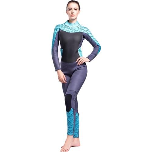 LIFURIOUS 3MM Neoprene Diving Wetsuit Women 2018 Full Bodysuit Surfing Suits Rash Guards Jumpsuit Diving Suit Swimming Clothing