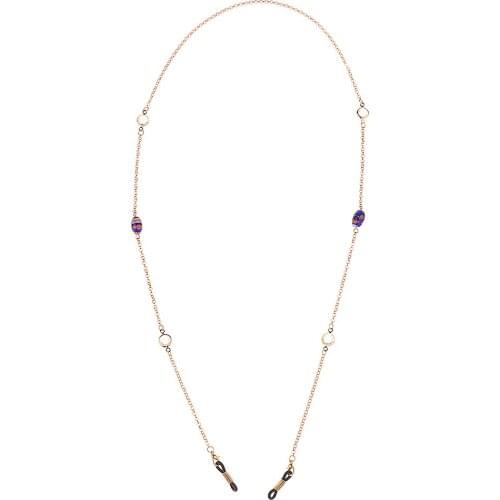 New Fashion Gold Chain Eyeglass Holder Eyewear Cord Sunglasses Link Chain Holder 78cm Necklace Strap Rope