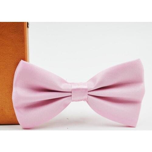 New Good Quality Solid Bowtie For Men Women Banquet Wedding Party Groom bow tie Butterfly Knot Black Red White Mens Bowties