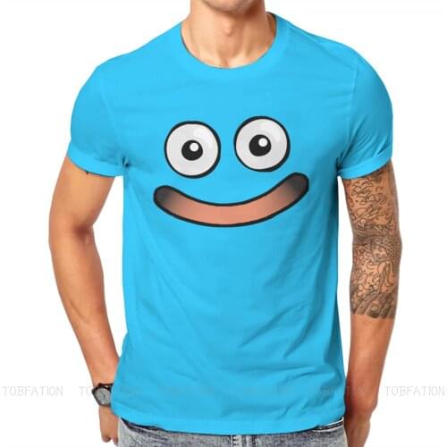 Huggable Slime Casual TShirt Dragon Quest Dragonlord Hero Game Creative Tops Casual T Shirt Men Short Sleeve Special Gift Idea