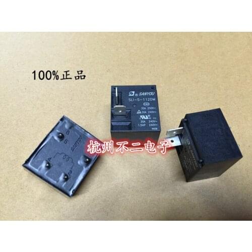 Relay SLI-S-112DM 4 feet normally open 30A250VAC for HF2160-1A-12DE T93