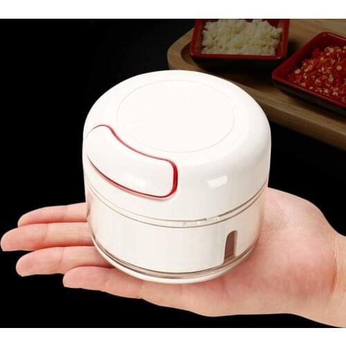 Manual Meat Grinder Food Chopper Slicer Hand-power Food Chopper Mincer Mixer Blender Garlic Grinder Presser for Vegetable Fruit