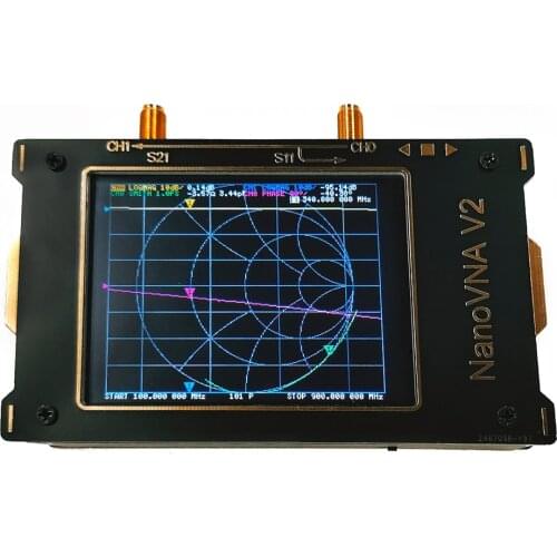 3G Vector Network Analyzer 50KHz~3GHz S-A-A-2 NanoVNA V2 Antenna Analyzer Shortwave HF VHF UHF Measure Duplexer Filter