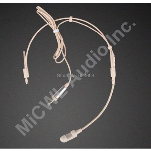 Top Quality Dual Ear Head Headset Headworn Microphone for Shure Audio Technica Sennheiser MiPro Wireless - Aviation Safety plug