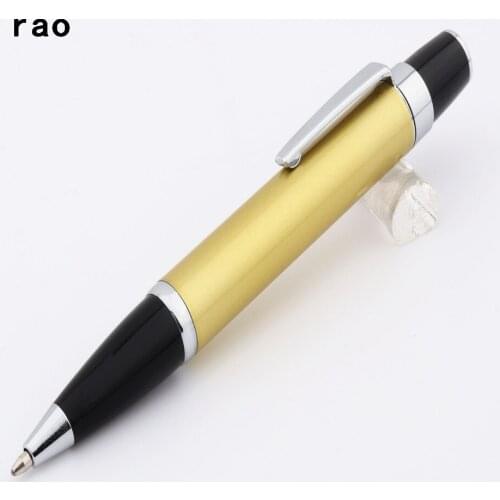 High quality 808 Golden Work Business office Ballpoint Pen New Student Stationery school supplies