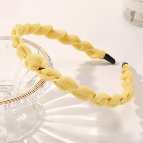 2021 New Super Fairy Hair Band Girls Headband Candy Color Multi-purpose Headband Organza Hair Band Headdress Sweet Hair Band