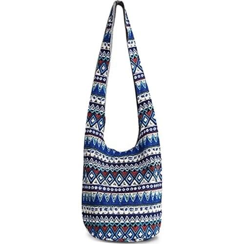 Women Hippie Shoulder Bags Fringe Large Purses Ethnic Tote Handbag Travel Bag X5XA