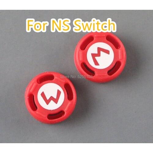 200pcs Silicone Thumb Stick Grip Caps Analog Joystick Cover Case For Nintend Switch Rocker cap Controllers Joypad For NS Switch