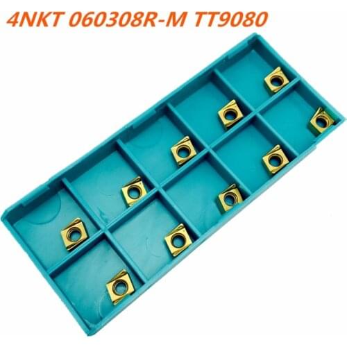 4NKT060308R M TT9080 Carbide Insert Metal Turning Tool Taegutec CNC Turning Tool Tungsten Carbide 4NKT 060308R Cutting Tools