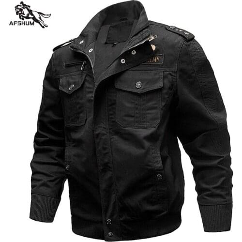 AFSHUM Mens Autumn Jackets