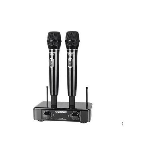 Takstar TS-7220 Wireless Handheld Microphone uhf wireless microphone household on stage performance ktv home black/white