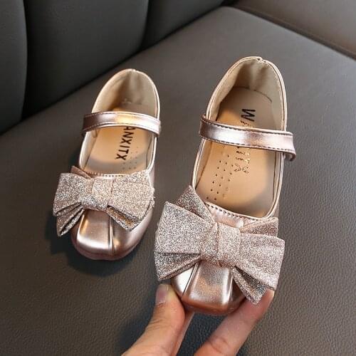 Kids Shoes 2020 New Hot Sale Children Girl Fashion Princess Bowknot Dance Toddler Sandals Upper Quality Shoes Baby Girl Shoe