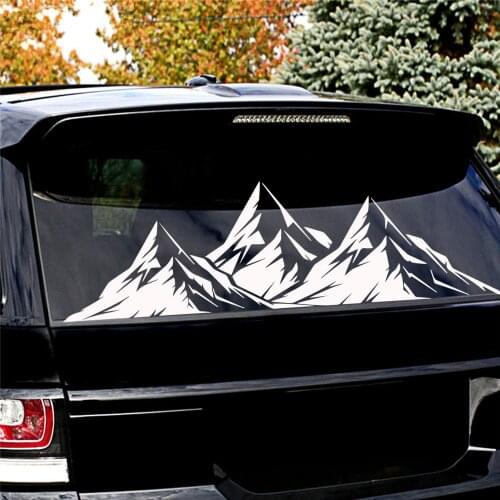 Funny Mountain Stickers On The Car Styling Engine Hood Motorcycle Decal Decor Mural Vinyl Covers Autosticker Car-Styling