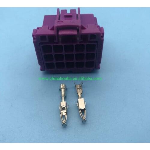 15pin connector 8-968973-1 Housing Receptacle AMP 2.8 Series Socket ContactsHeadlights horn plug high current sheath