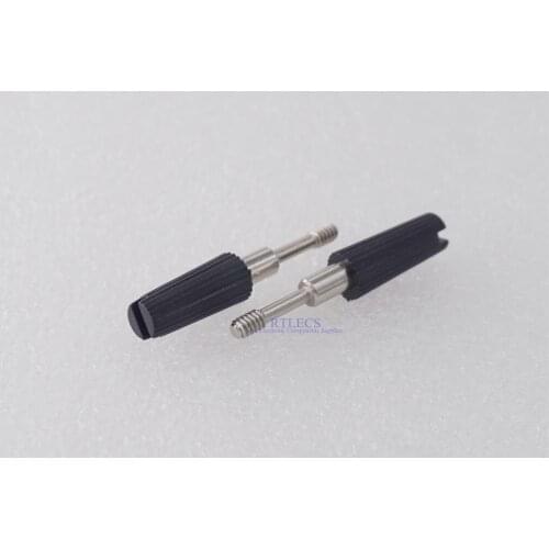 20 PCS D-sub Connector DB9 Screw Lock Thread with PVC plastic Handle overall length 39.4mm For Wire Solder D-Sub Hood DIY