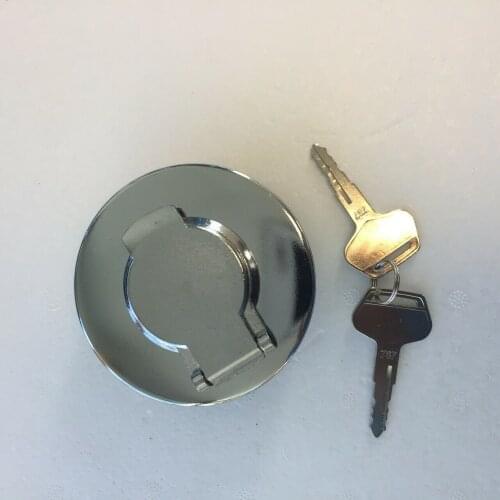 20Y-04-11161 20Y-04-11160 Cap Fuel with 2 Keys Fit for Komatsu 787 PC200-3 PC200-5