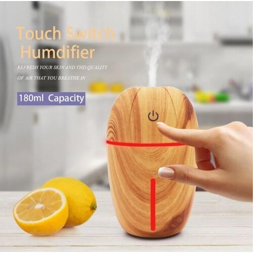 Car Humidifier New Style Corn Wood Grain Customizable Multi-Color USB Air Freshener Desktop Car Mounted Office Mini Sprayer Gift