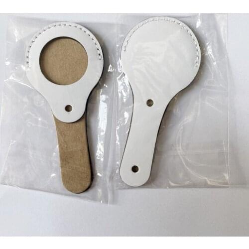 For Apple air tag sublimation printable Blank Leather air tag 50 pieces per lot